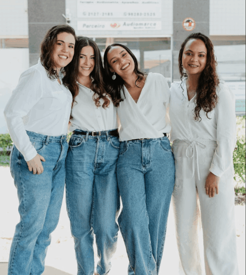ludimila barreto e equipe